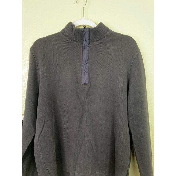Hugo Boss Men’s Blue Sidney Quarter Zip Pullover Sweater Size Extra Large - Picture 7 of 13
